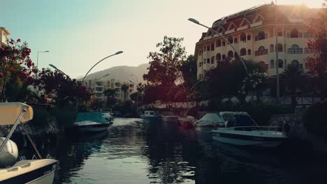 hermosa vista del río, icmeler, pavo