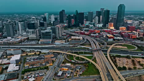 dallas, texas, usa downtown skyline