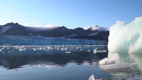 Fjortende-Julibreen-También-Conocido-Como-Glaciar-14-De-Julio,-Svalbard,-Noruega