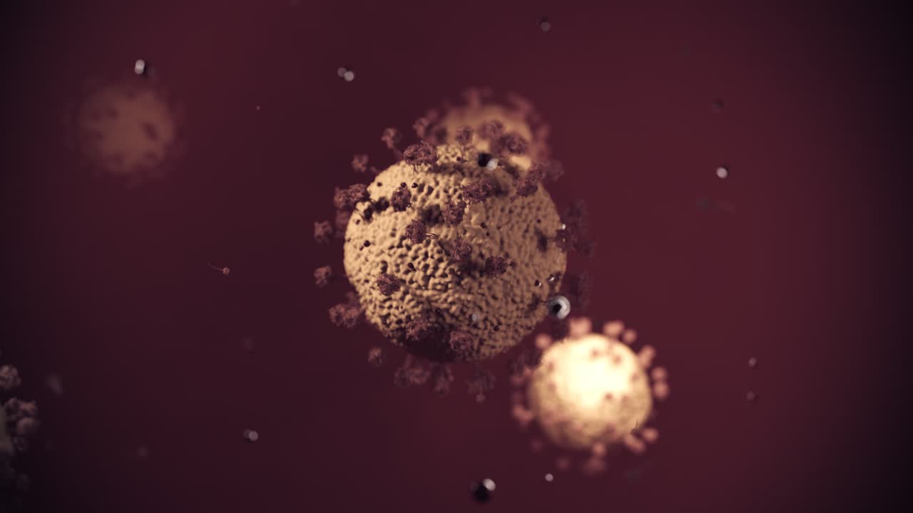 virus coronavirus microscópico covid 19 célula ncov infección corona macro