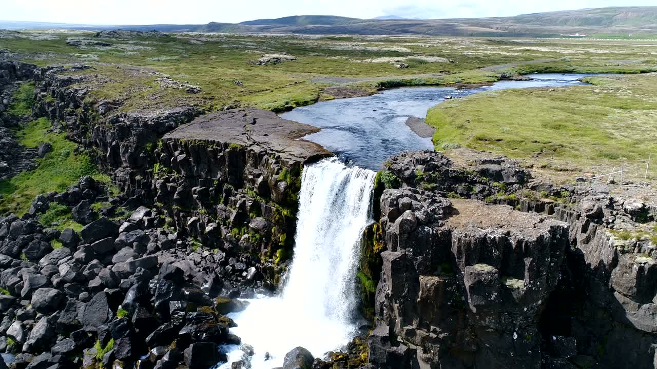 la cascada de oxararfoss