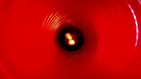 fondo conceptual abstracto con un túnel de agujero de gusano de alta tecnología futurista