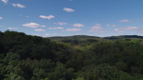 Clip-De-Drone-De-Las-Montañas-Del-Norte-De-Georgia