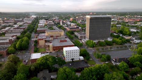 columbus georgia aerial pullout in 4k