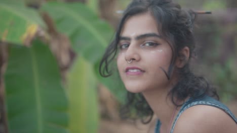 confident indian women looking at the camera