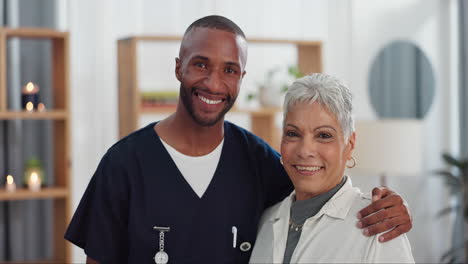 doctor and patient portrait