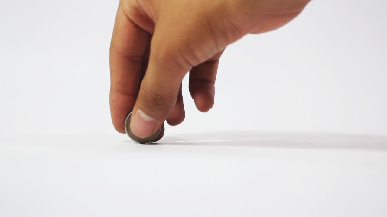 인도 루피 오 동전 배경