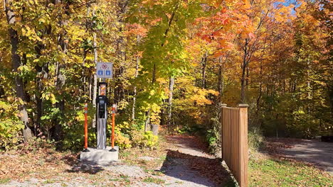 Hermoso-Parque-Provincial-Killbear-En-Ontario,-Canadá---Disparo-De-Camión