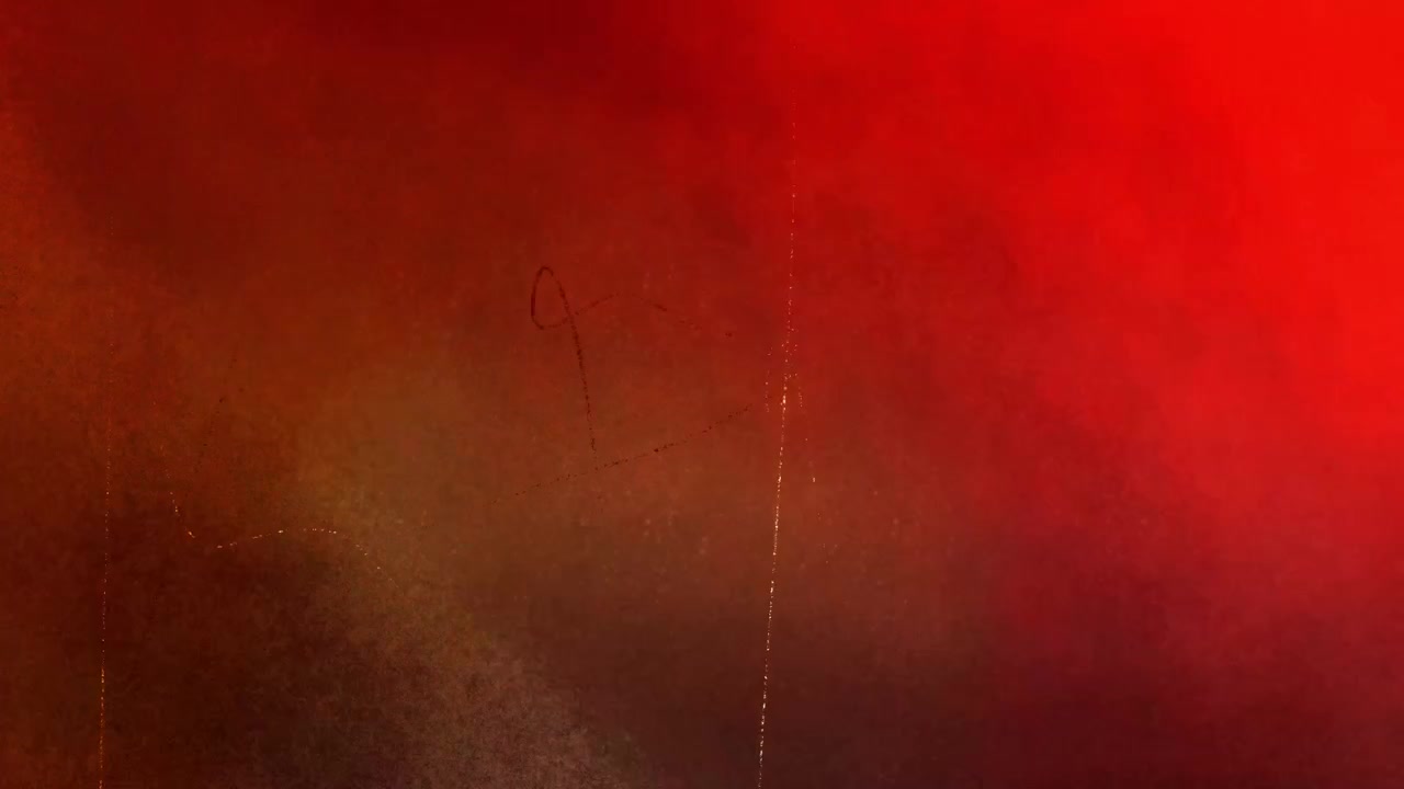Abstract Red Grunge Texture with Light Leak Overlay