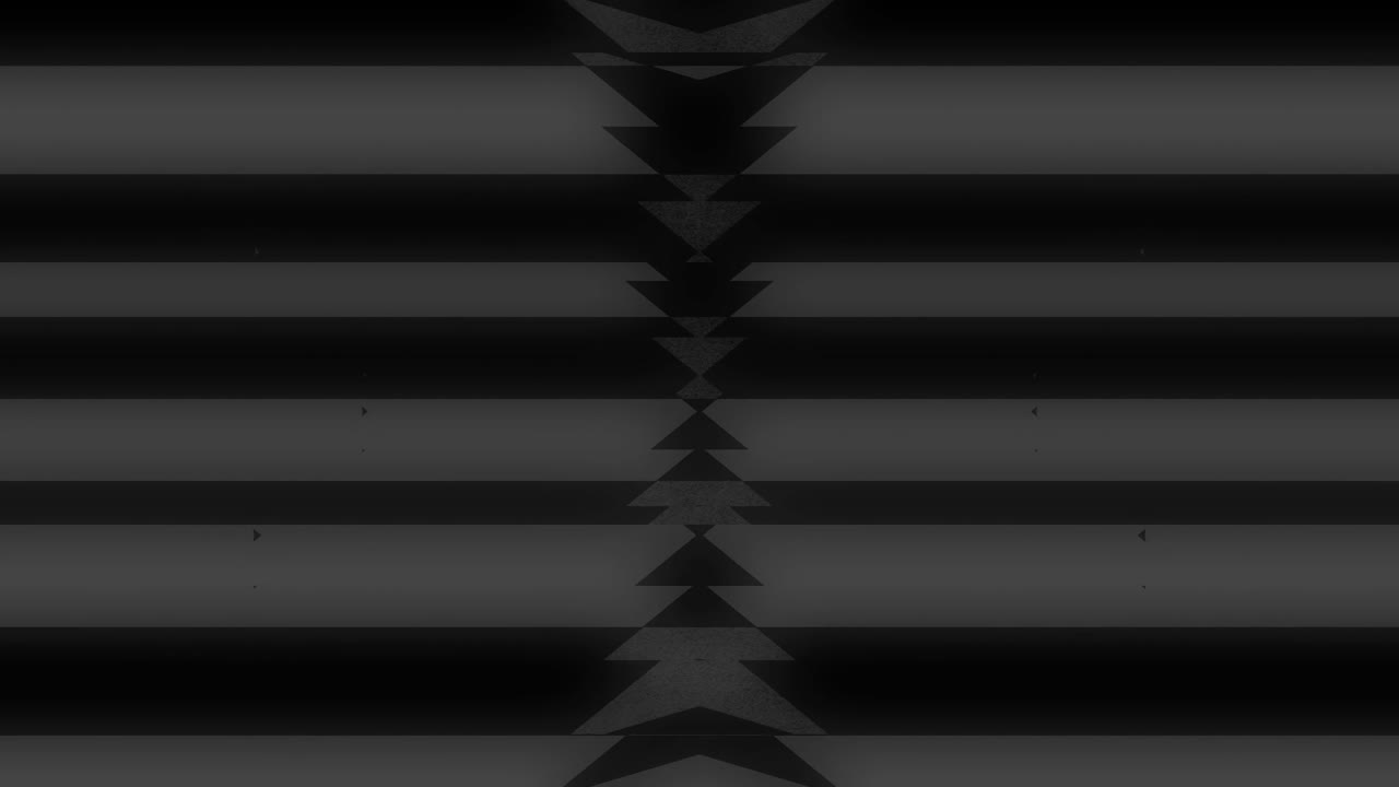 Seamless Loop of Abstract Black and Gray Geometric Animation