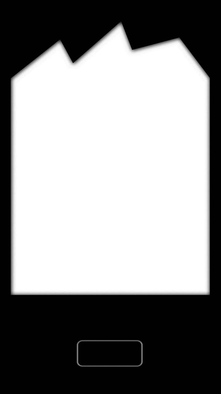 Smartphone Screen with Vertical Scanning Line Animation