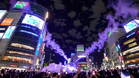 shibuya crossing night event