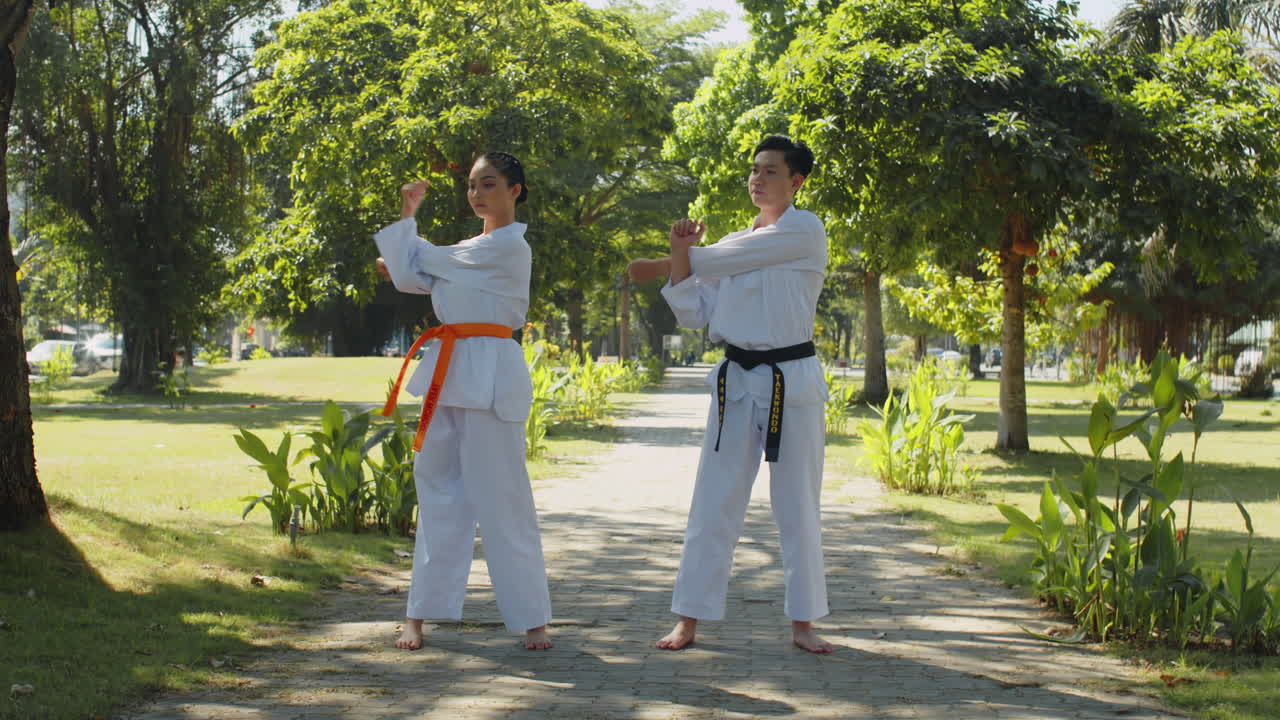 V1-0001_2023.12.14 DI Trung Crossmedia People practising taekwondo00919715.mov