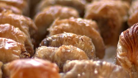 turkish traditional dessert food baklava