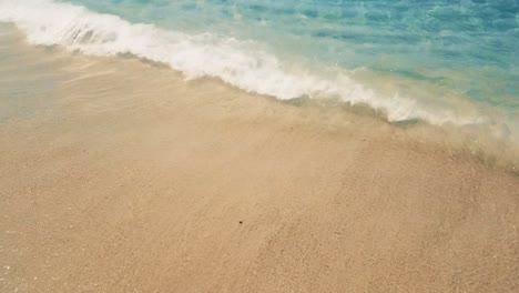 열대 카리브 해 해변, 황금 모래 바다, 휴가, 휴식 및 여행 개념