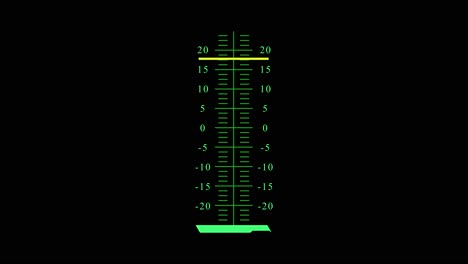 Thermometer-Oder-Ein-Anderes-Instrument-Mit-Grüner-Bildschirmanzeige-Zeigt-Die-Temperatur-Auf-Schwarzem-Hintergrund