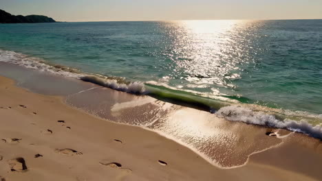 beautiful tropical beach sunset