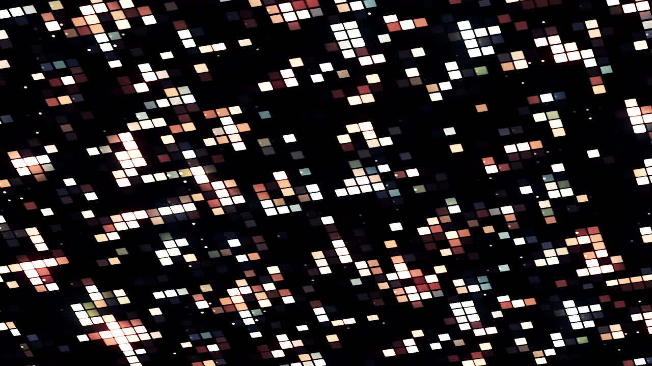 Abstract Pixel Art Background