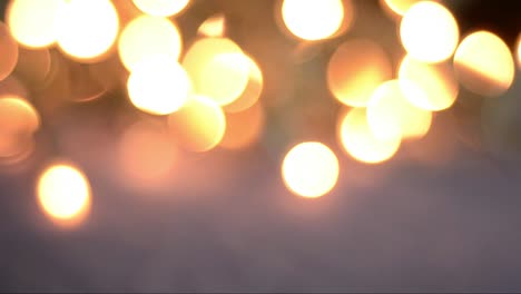 Abstract-golden-lights-flicker-with-bokeh