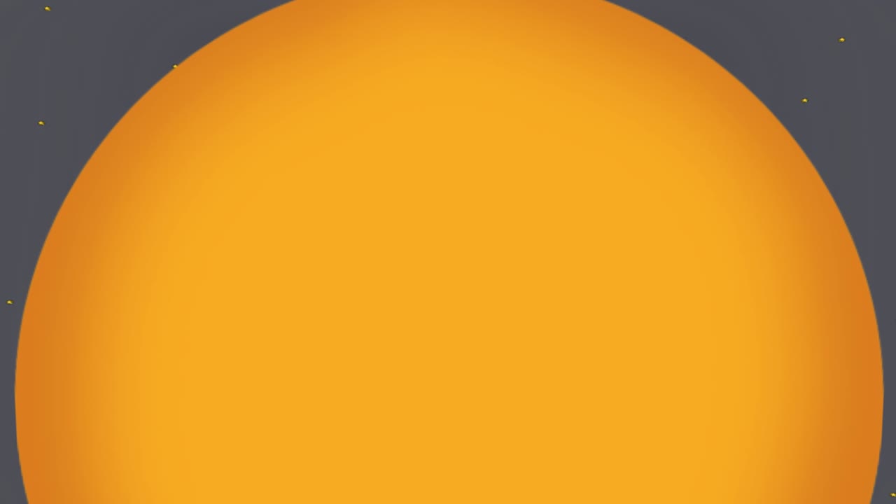 una visión clara de un sol naciente por la mañana con pájaros volando