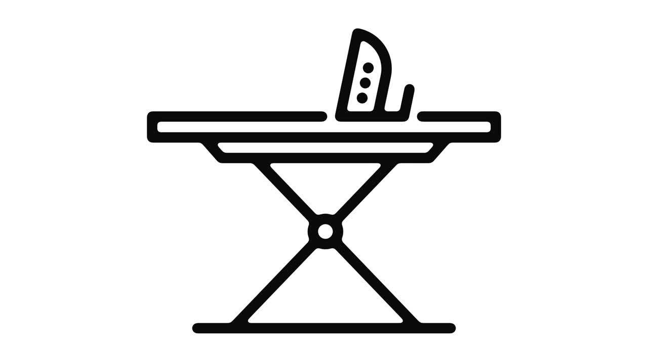 gráfico de movimiento de la línea de planchado