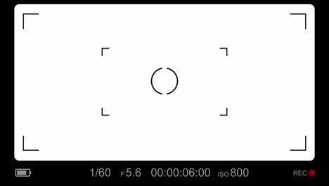 pantalla de grabación de video. grabador de video pantalla de cámara tamaño 4k. visor de cámara. cámara de grabación marco de llamada de video. clave de croma fondo de color alfa. interfaz de visualización digital grabación de animación.
