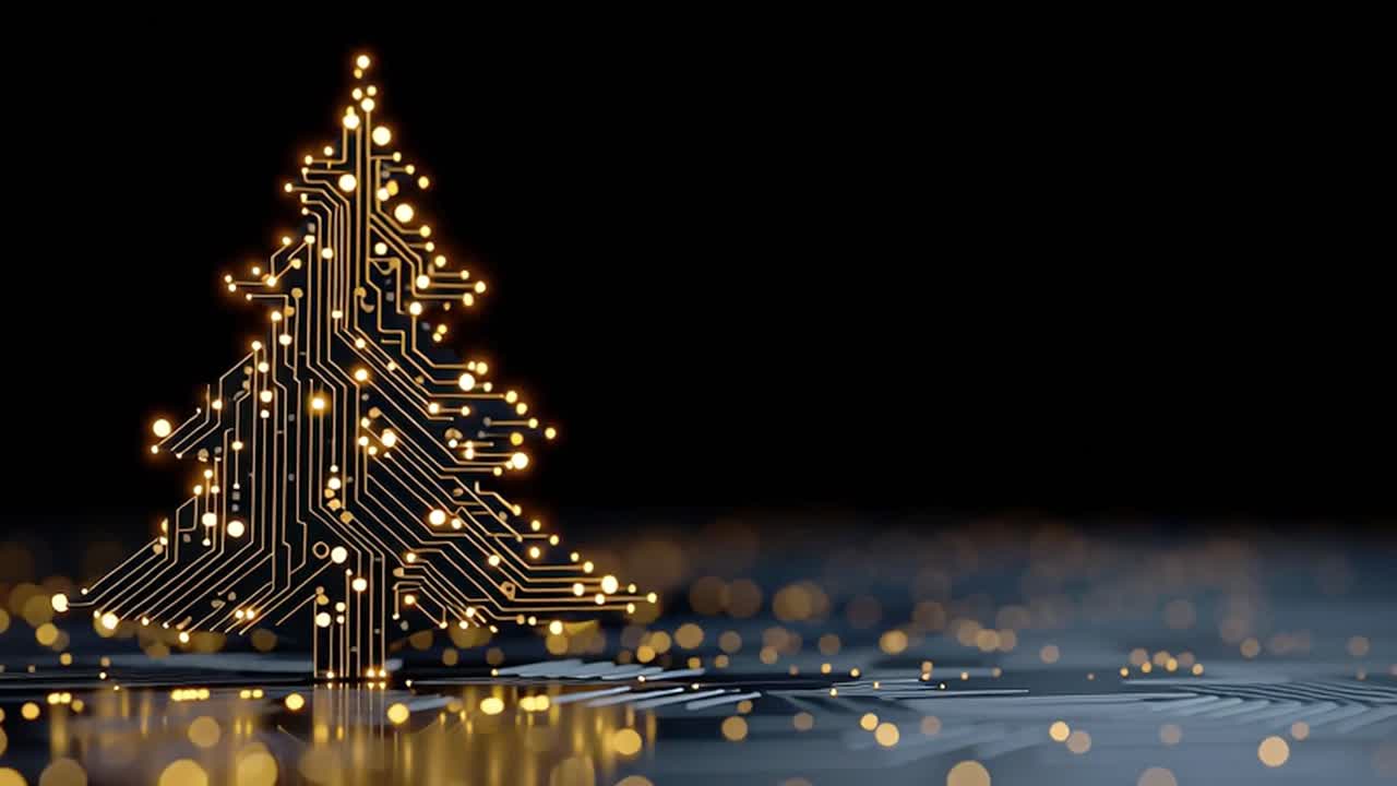 Digital Christmas Tree