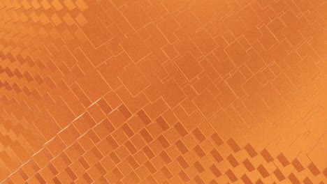 abstract geometric rose golden backgroundfoil tiles texture seamless loop background 3d rendering