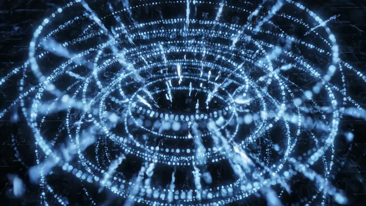 Abstract Tecnologia futuristica