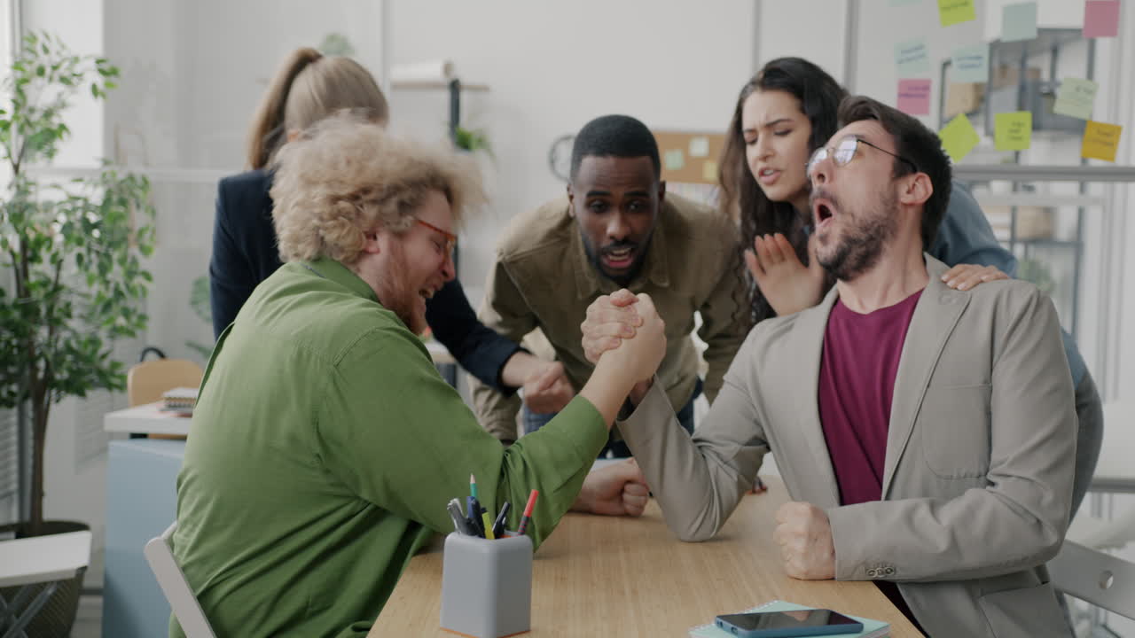 Team Building Fun and Competition in Office