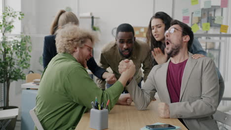 team building fun and competition in office