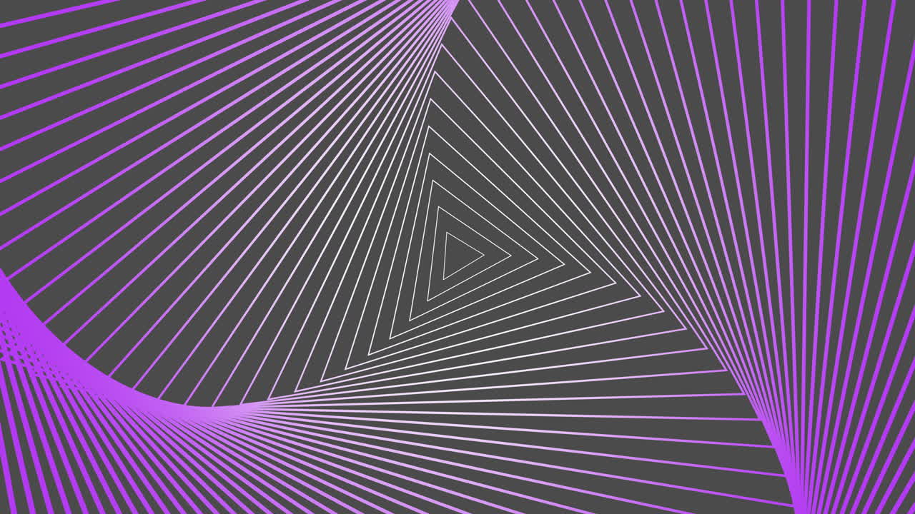 Elegant purple and gray striped pattern on black background