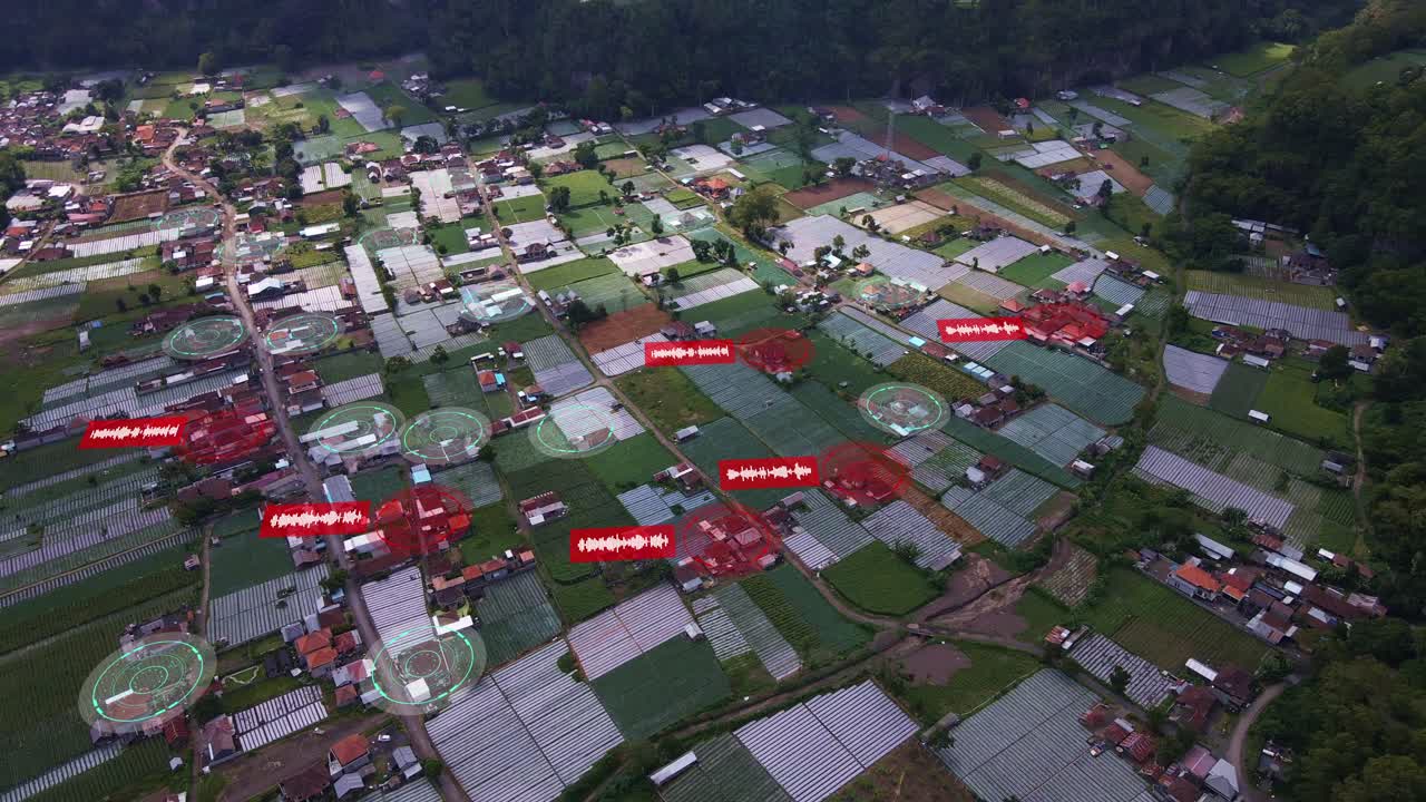 시골 마을에서 위험한 전화를 감지하는 현대 기술