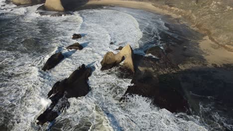 Wide-Low-Angle-Zoom-Out-of-Martin's-Beach