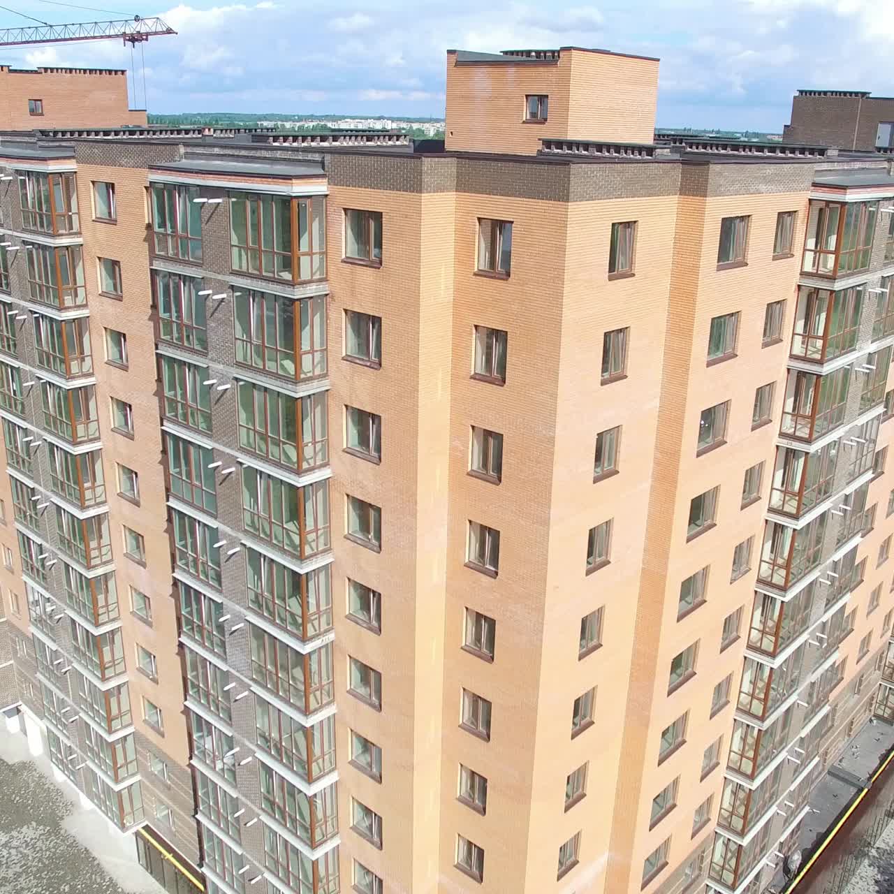 casas modernas en la calle urbana