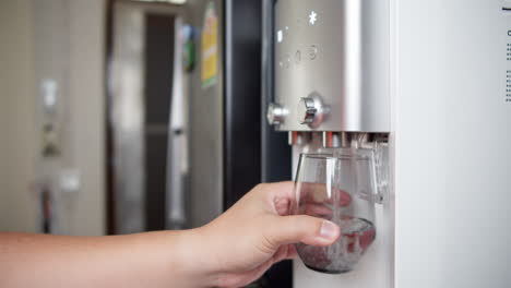 taza de empuje manual para la frescura del agua pura para un estilo de vida saludable