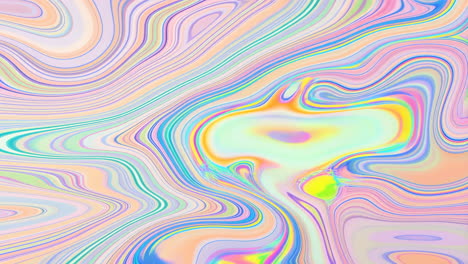 abstract holographic pastel liquid swirl pattern