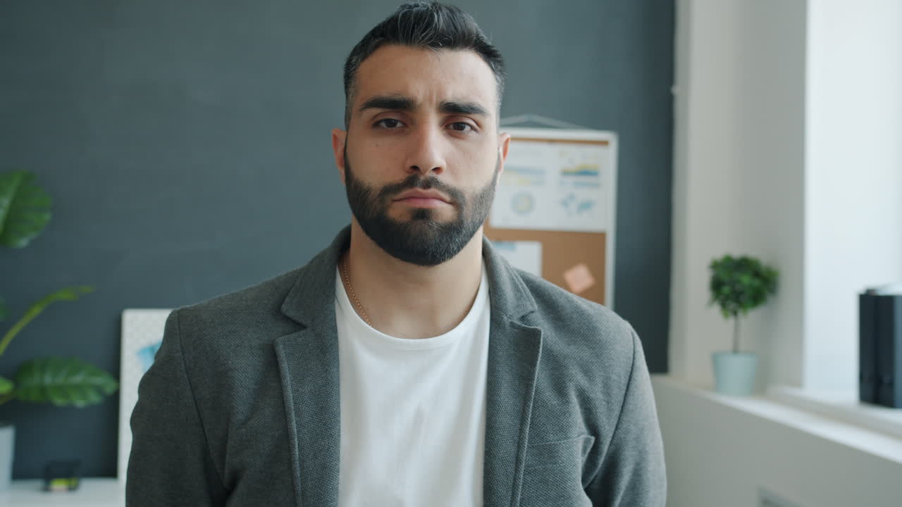 retrato de hombre de negocios