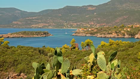stunning coastal view in greece