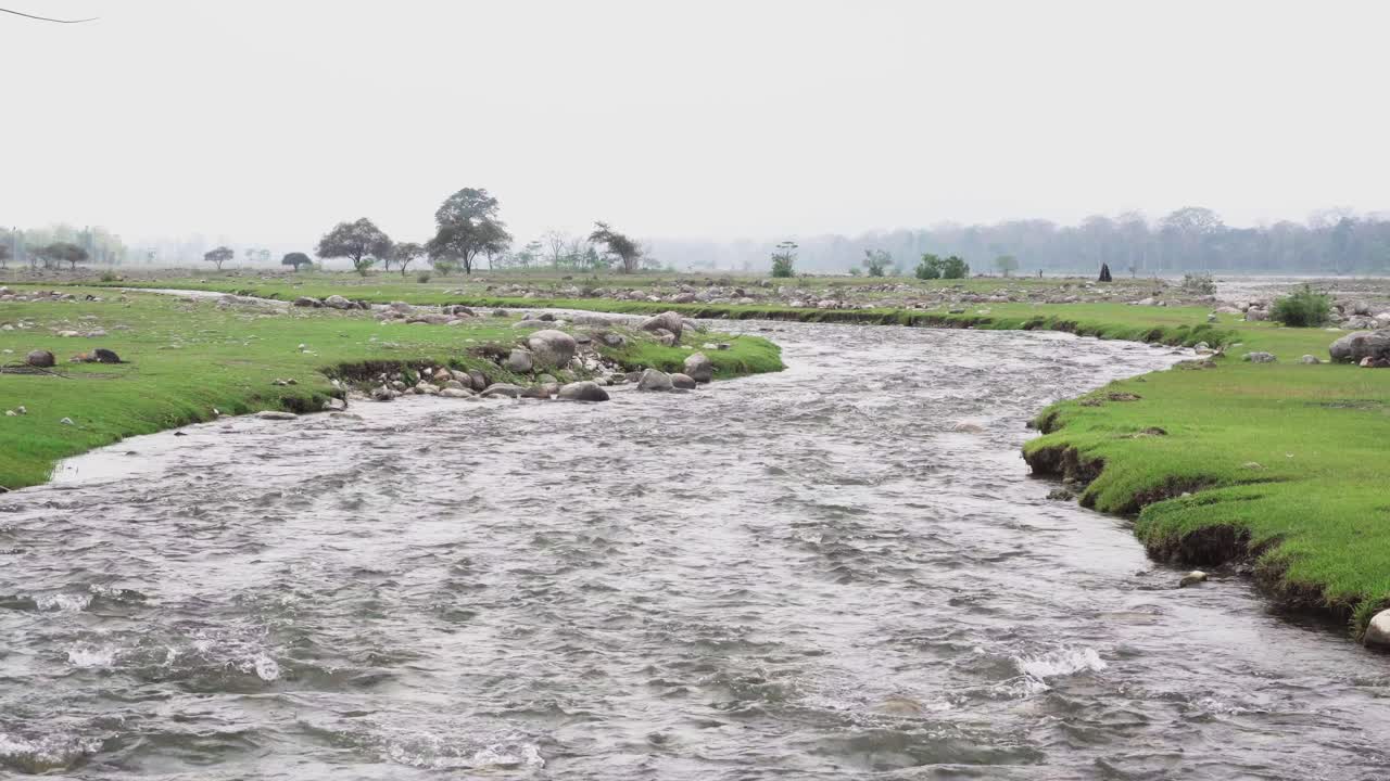 Bellezza naturale del confine tra India e Bhutan o altopiano