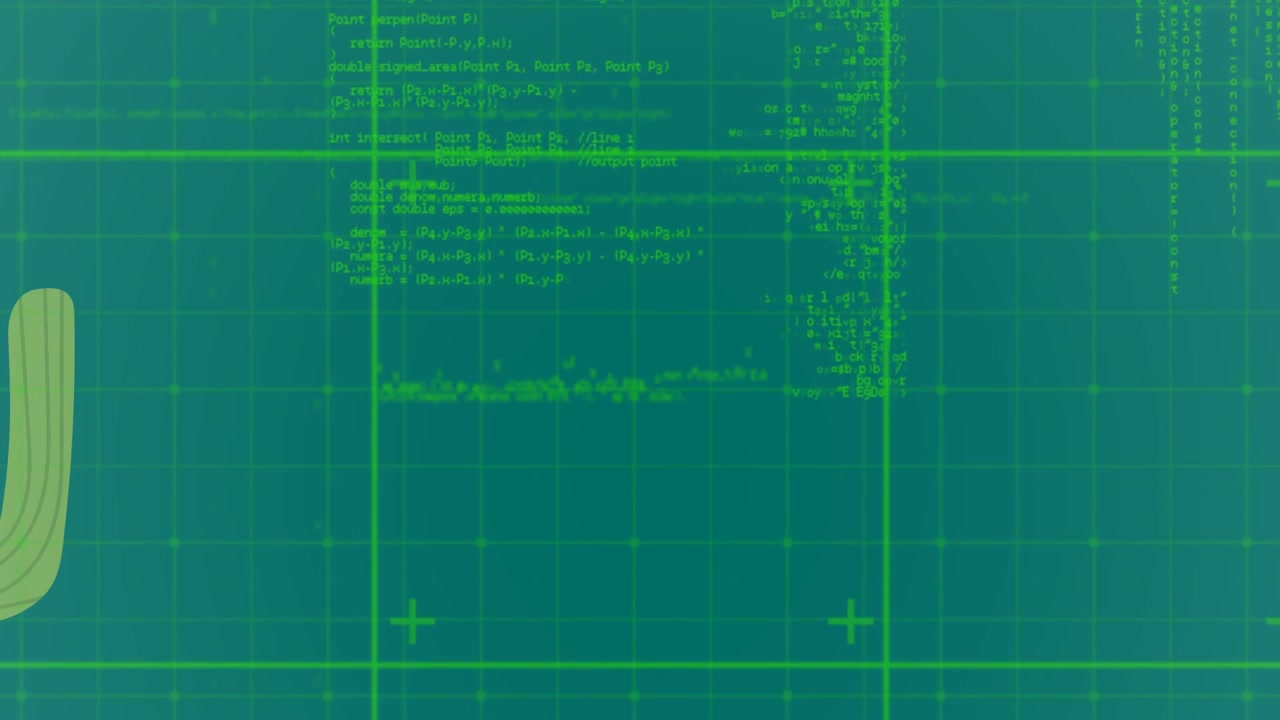 Animation of data processing over cactus