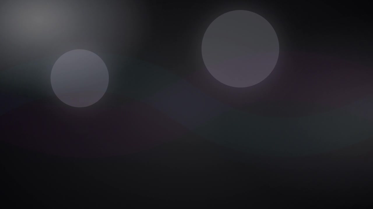 Abstract Dark Background with Soft Glowing Circles