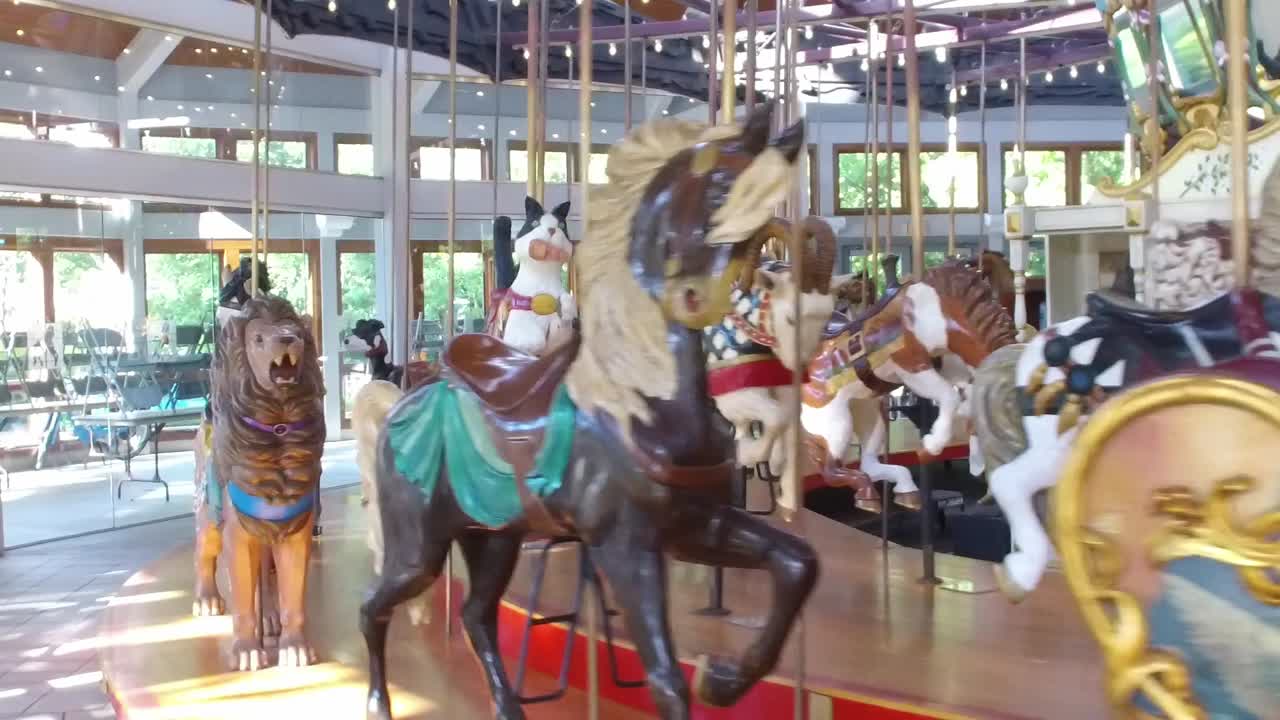 쿨리지 공원 회전목마 테네시 채터누가