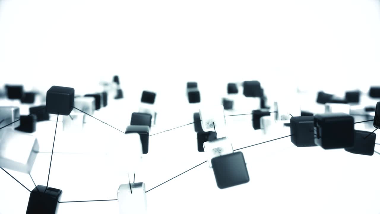 абстрактные 3d-кубики.