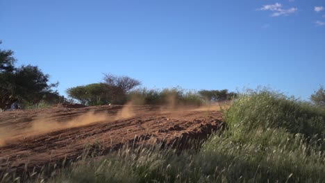 motocross dirt bike rider hitting a jump