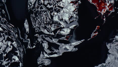 crumpled foil texture