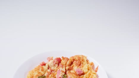 tortilla con cerdo fresco cerdo fermentado