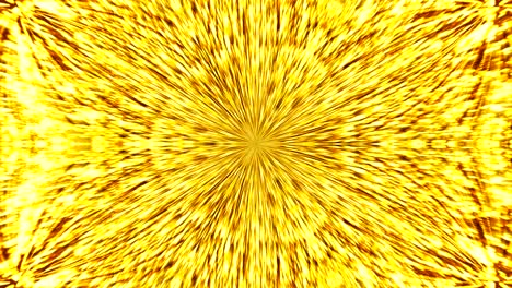 abstract background with gold kaleidoscope