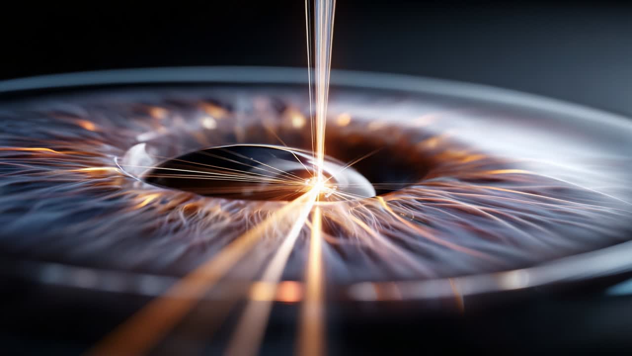 A Captivating Exploration of Energy Flow and Dynamics in a Fluid Medium, Showcasing the Intricate Interactions and Beauties of Light and Motion Captured Magnificently in Two Frames