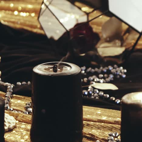 woman with candle